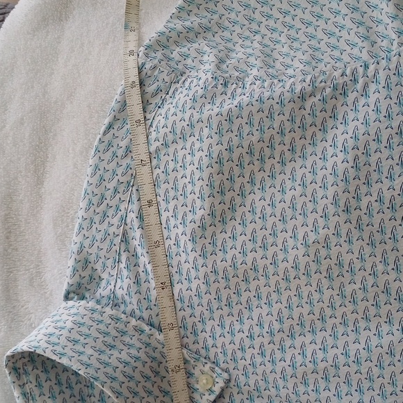 Vineyard Vines mini bonefish performance classic fit tucker shirt L Easter - Picture 6 of 13